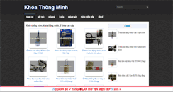 Desktop Screenshot of khoathongminh.com