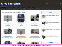 Tablet Screenshot of khoathongminh.com